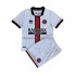 Camisola Sheffield United Criança Equipamento Segundo 2022-2023 Manga Curta